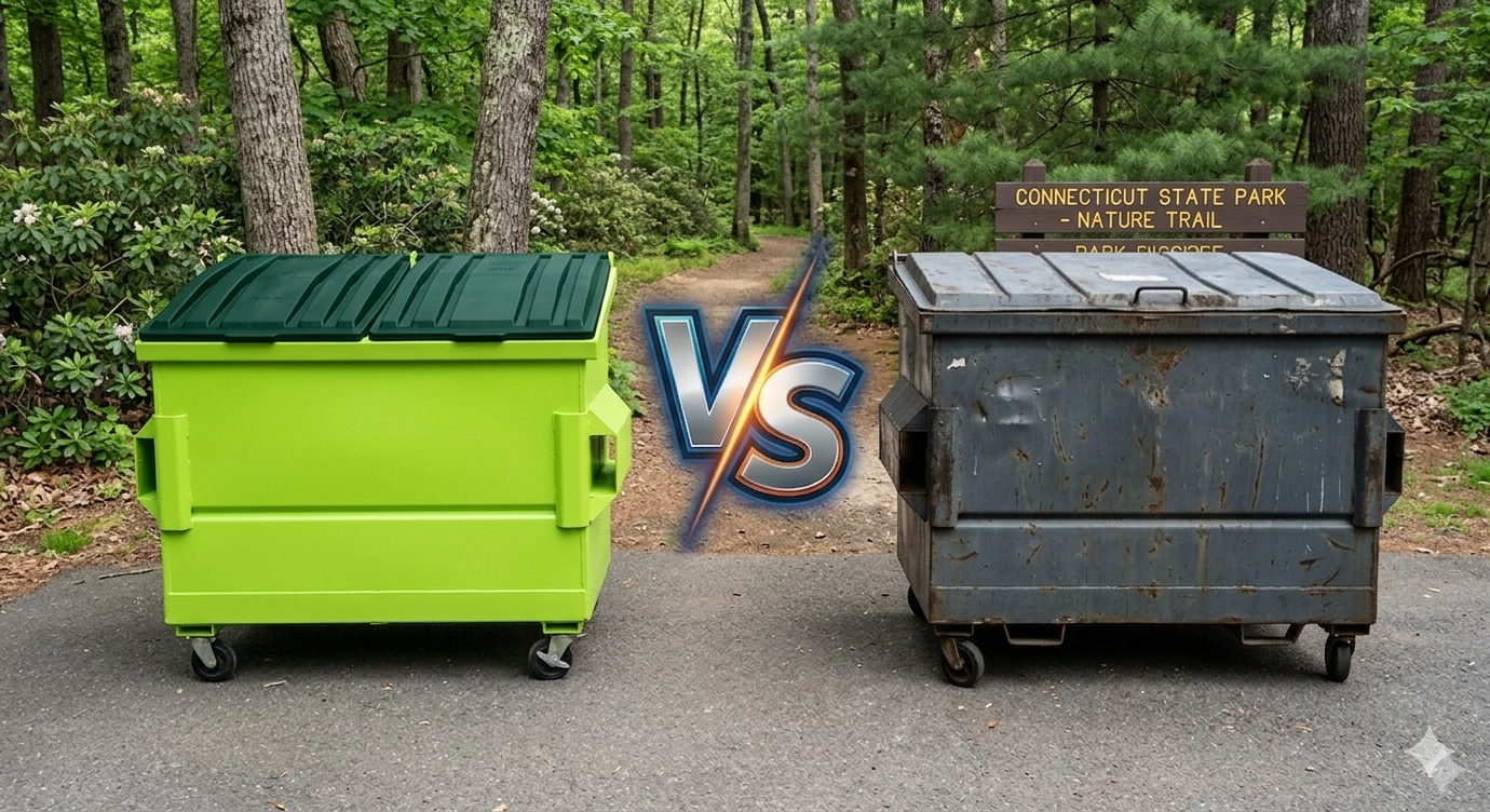 Plastic vs Steel Dumpsters: Which Is Better?