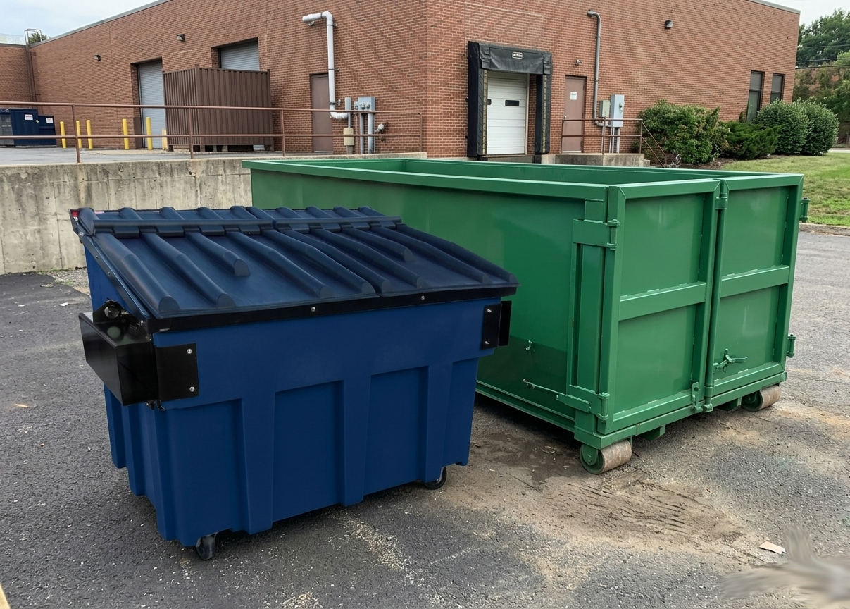 Plastic Dumpsters vs Roll Off Containers: Understanding the Differences for Effective Waste Management